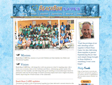 Tablet Screenshot of beachbumcares.org